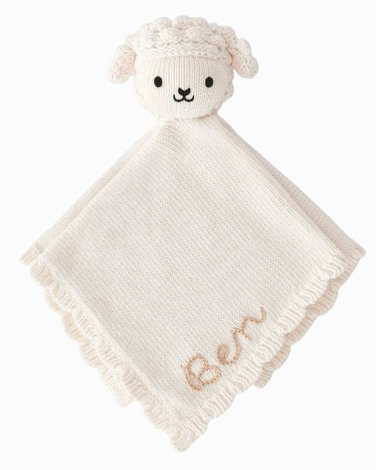Baby lamb lovey