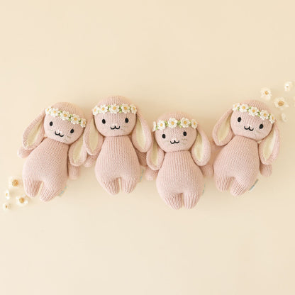 Baby bunny (rose with ivory floral)
