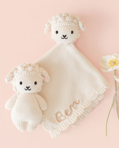 Baby lamb lovey