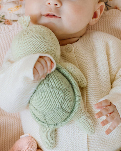Baby sea turtle (kelp green)
