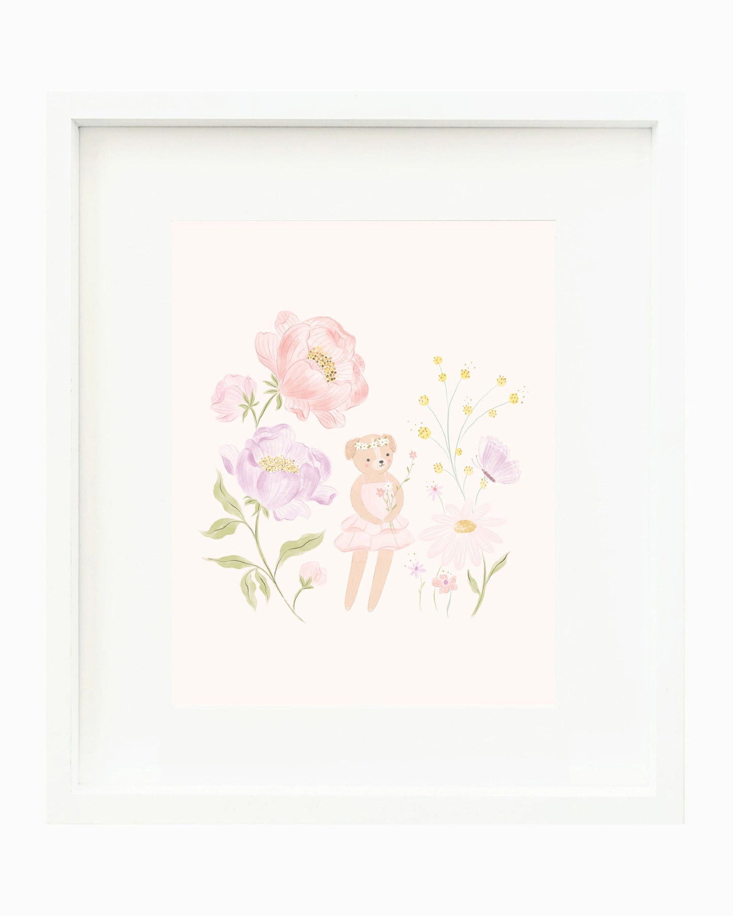 Evelyn’s print (ballet pink) (8"x10")