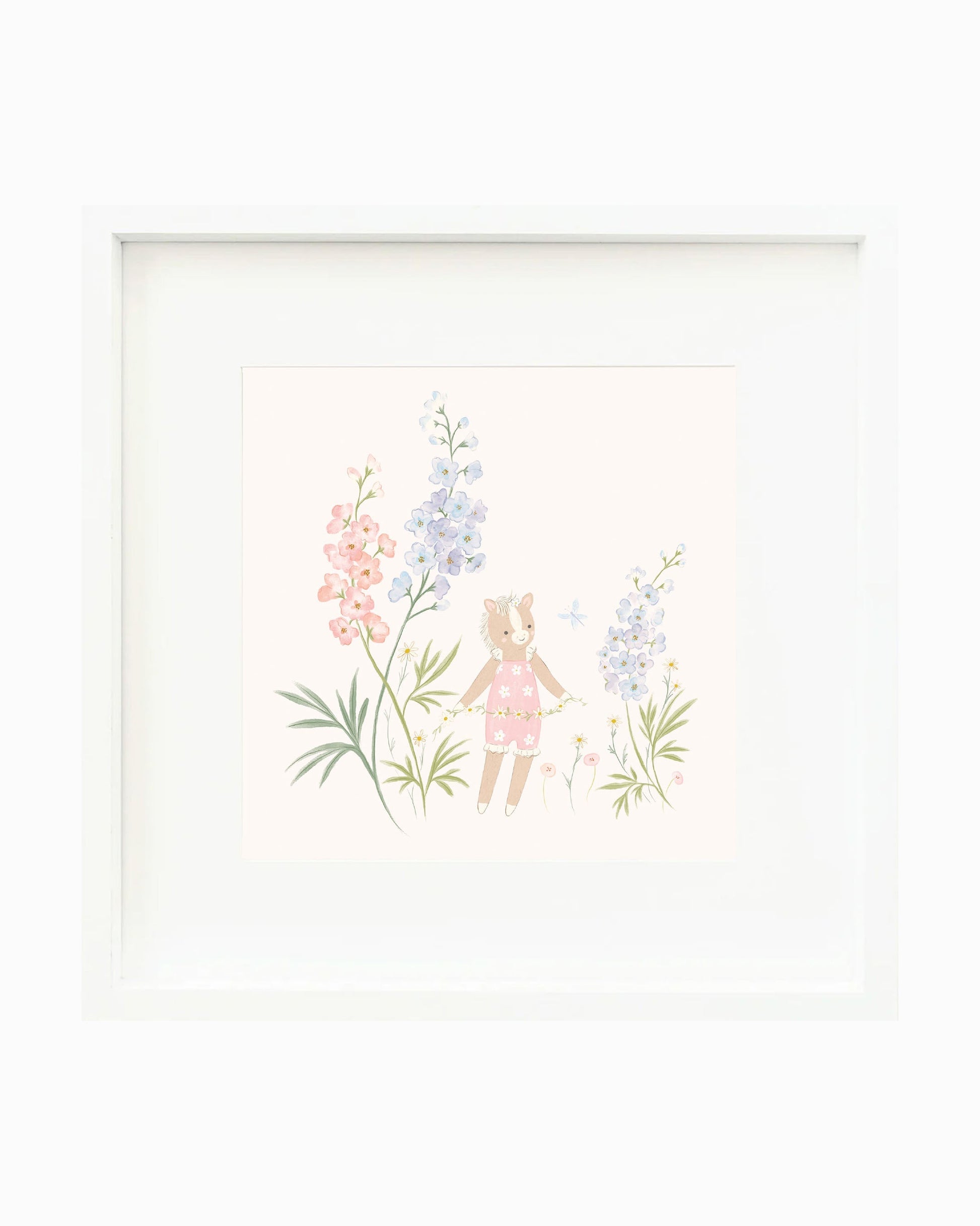 Sophia's print (posy pink) (8"x10")